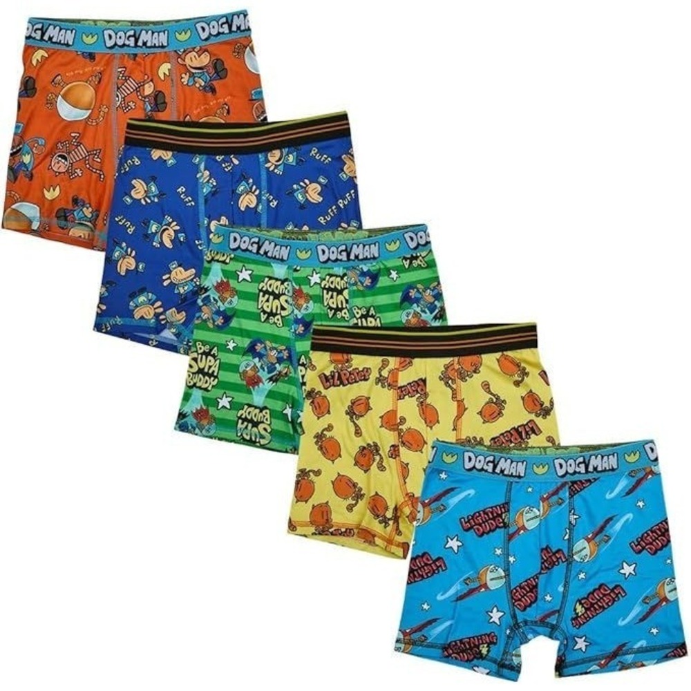 Bioworld‎ Dog Man Boy's 5-Pack Boxer Briefs - Supa Buddy - Size XS (4/5)